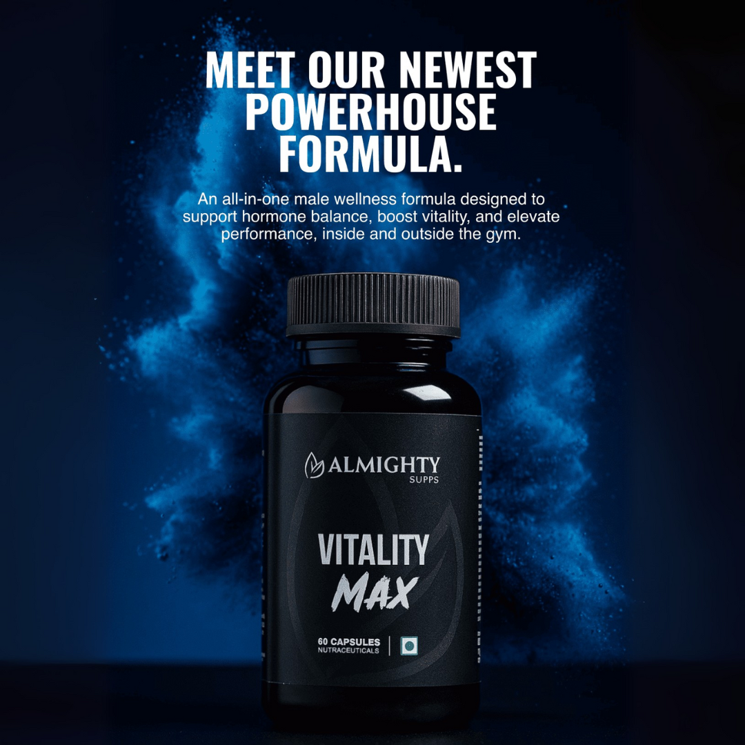 Vitality Max - Performance in every area: Gym, Bedroom and Beyond