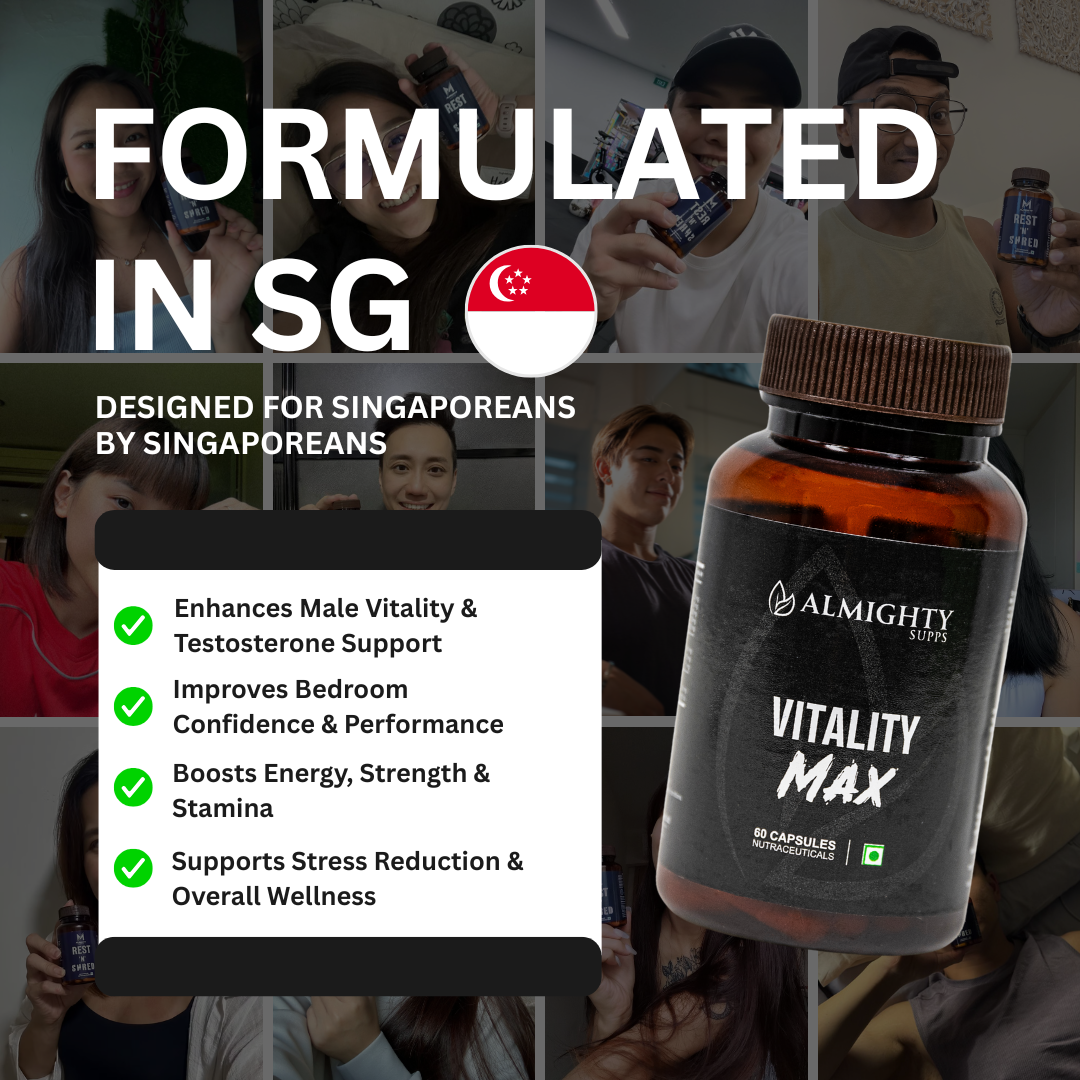 Vitality Max - Performance in every area: Gym, Bedroom and Beyond