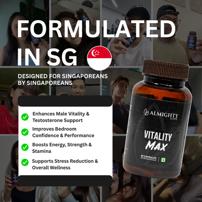 Vitality Max - Performance in the Gym, Bedroom and Beyond