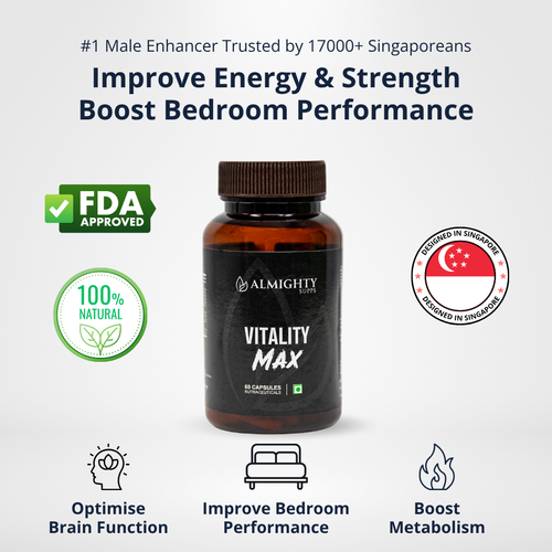 Vitality Max - Performance in the Gym, Bedroom and Beyond