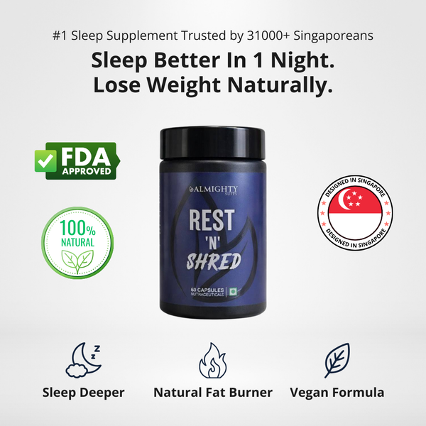Rest N Shred - Sleep better and lose weight naturally